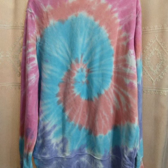 Modern Canvas Tie-Dye lightweight sweatshirt size Large NWT - Picture 2 of 4